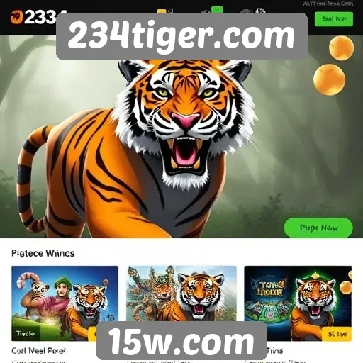 Diferenciais das ofertas de jogos em 234tiger.com